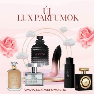 Ismerje meg a HÍREINKET . 521 Lux parfüm / Good Girl Blush Elixír 414 Lux parfüm / ARABIAN Nebras Lattafa 264 Lux Parfüm |...