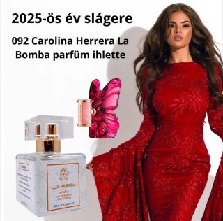 🌸 ÚJDONSÁG – 2025-ös év slágere! 🌸 Bemutatjuk a 092 Lux Parfém parfümöt, amelynek ihletője a Carolina Herrera La Bomba 💣...